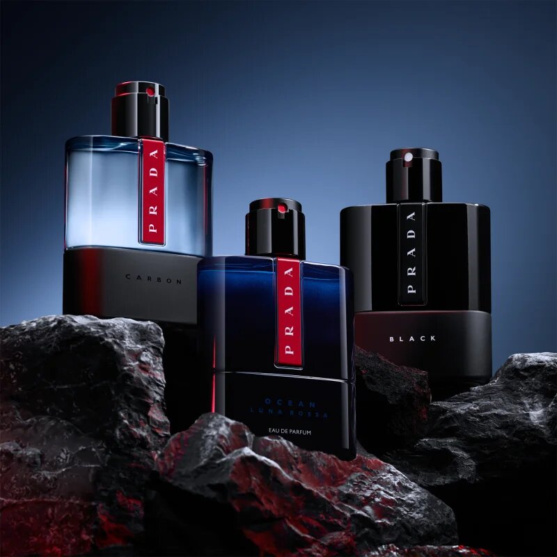 Prada Luna Rossa Black parfémovaná voda pro muže 50 ml