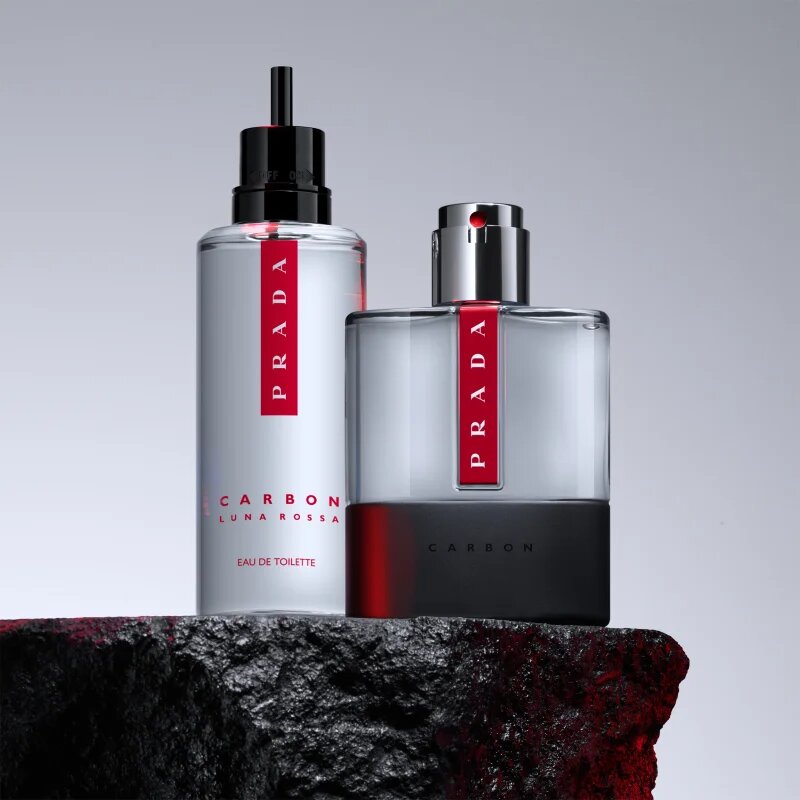 Prada Luna Rossa Carbon toaletní voda – náhradní náplň pro muže Refill 150 ml