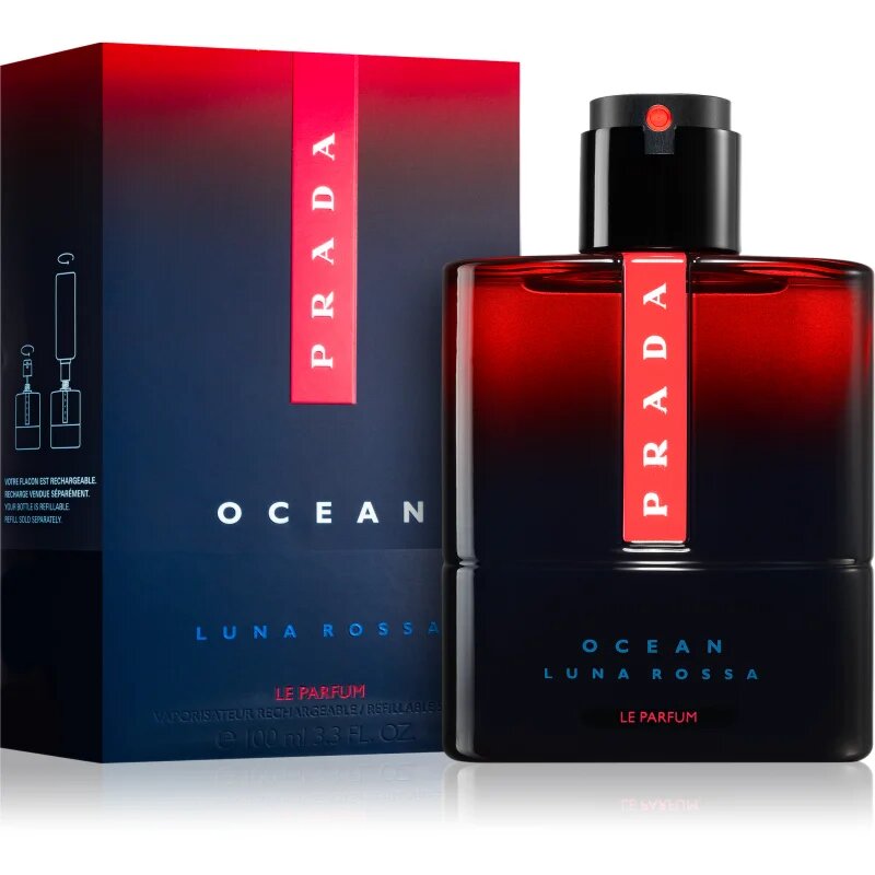 Prada Luna Rossa Ocean parfém plnitelný pro muže 100 ml