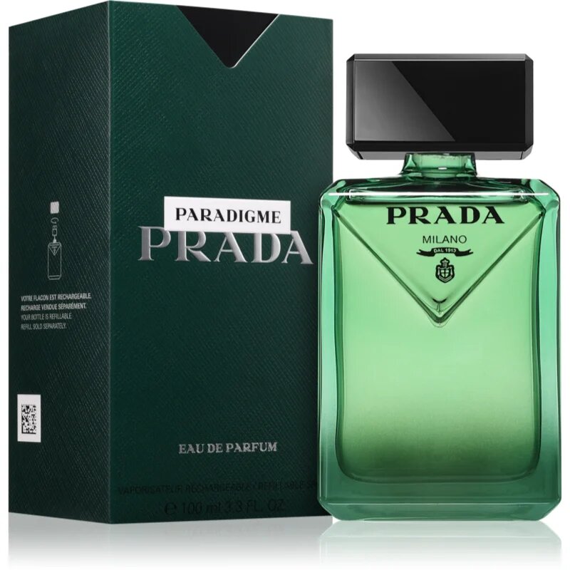 Prada Paradigme parfémovaná voda plnitelná pro muže 100 ml