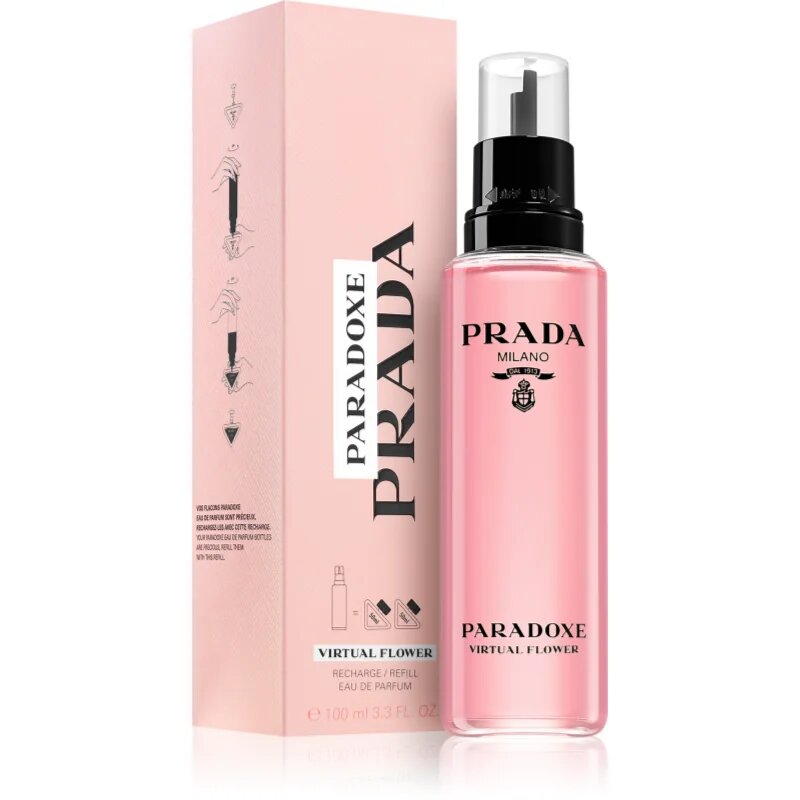 Prada Paradoxe Virtual Flower parfémovaná voda – náhradní náplň pro ženy Refill 100 ml