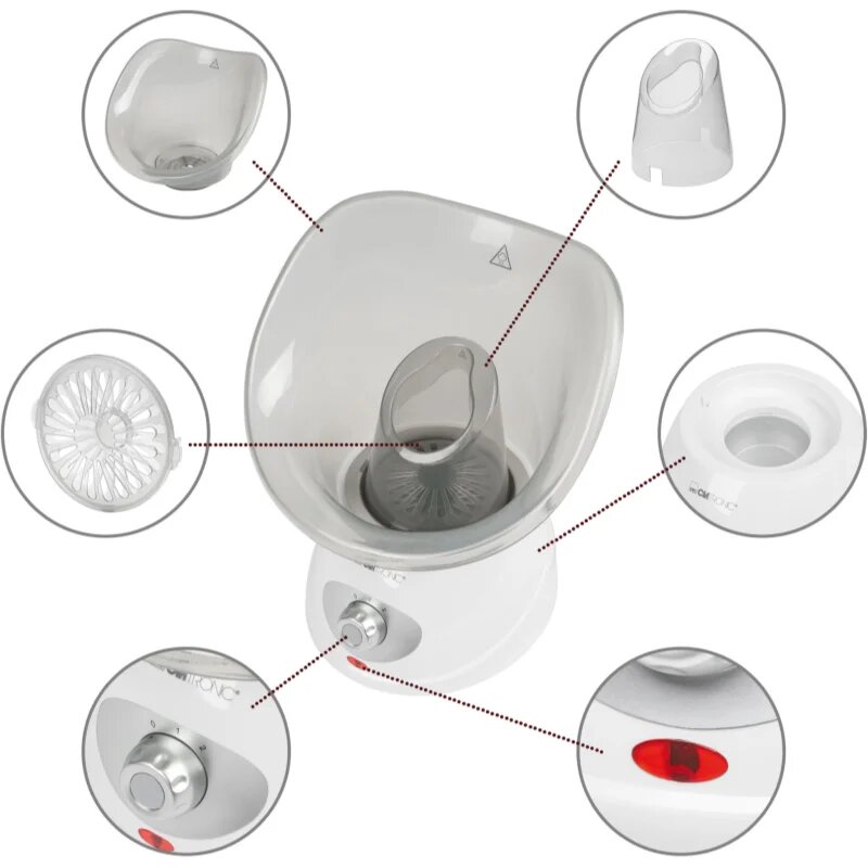 ProfiCare Clatronic GS 3656 sauna na obličej 1 ks
