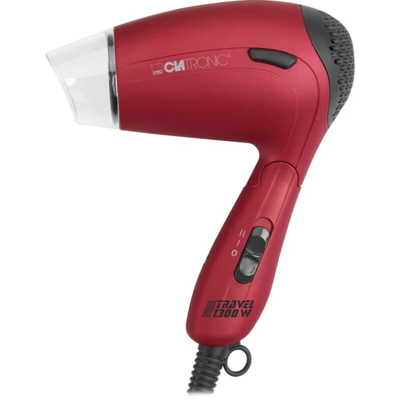 ProfiCare Clatronic HTD 3429 cestovní fén na vlasy Red 1 ks