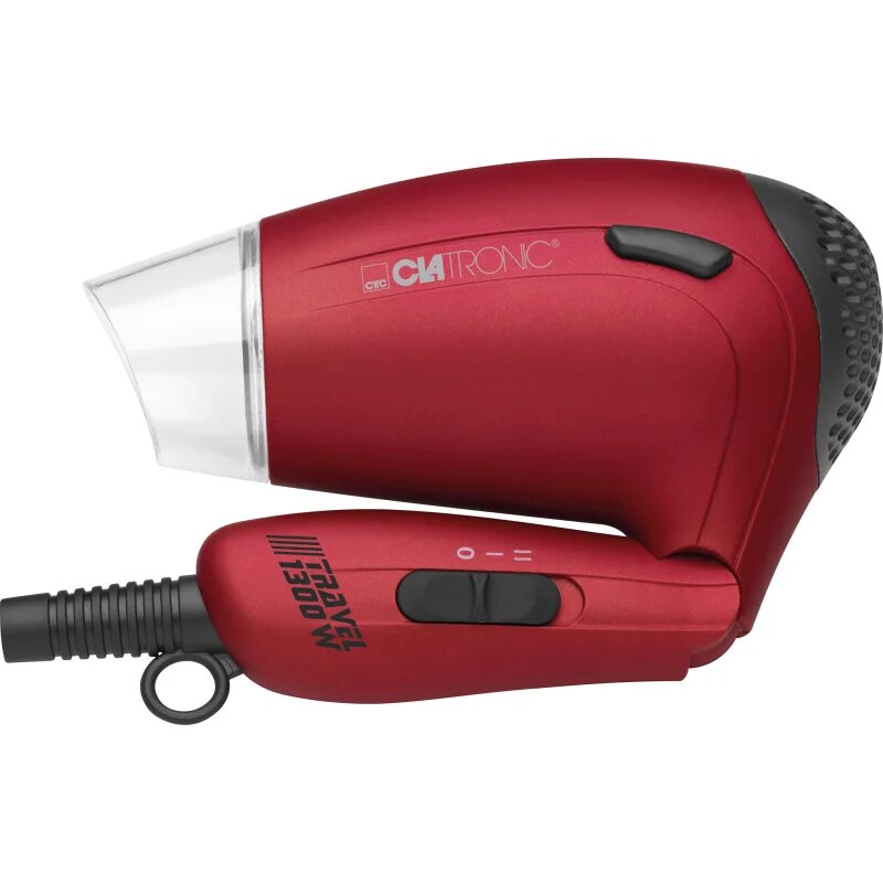 ProfiCare Clatronic HTD 3429 cestovní fén na vlasy Red 1 ks
