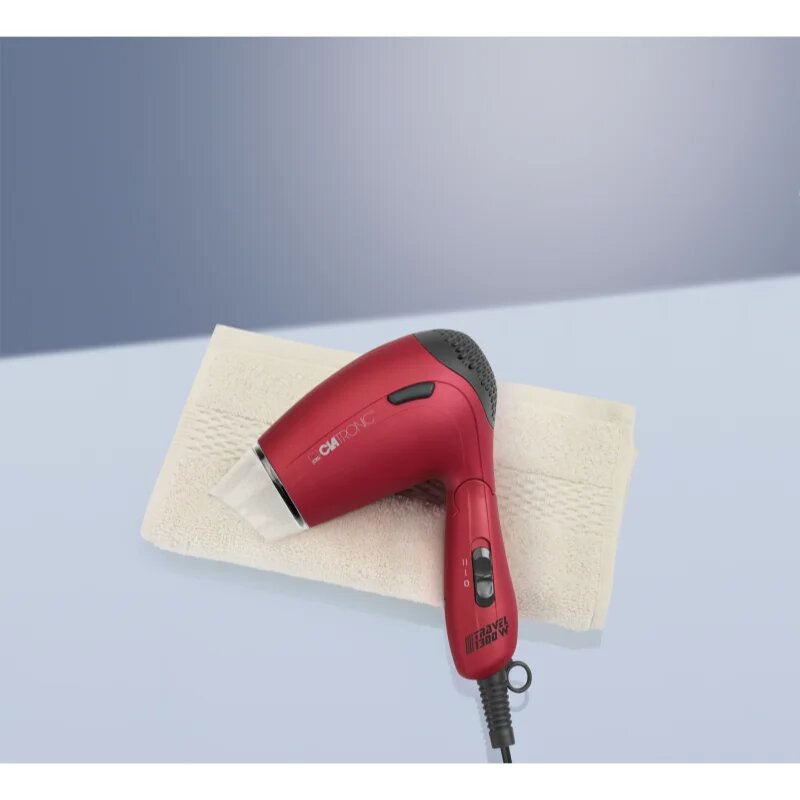 ProfiCare Clatronic HTD 3429 cestovní fén na vlasy Red 1 ks