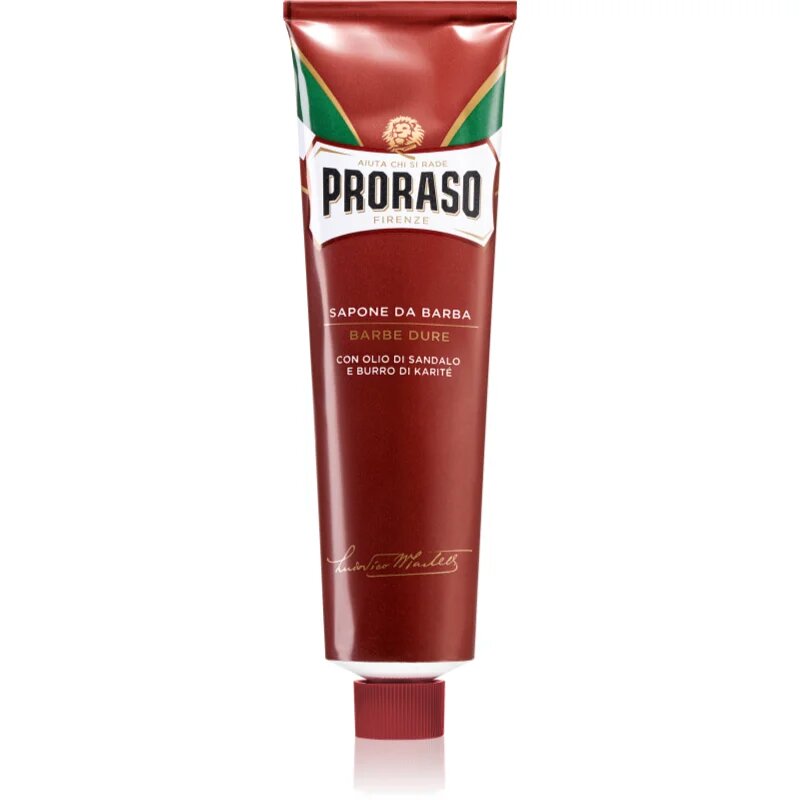 Proraso Coarse Beards mýdlo na holení pro tvrdé vousy v tubě 150 ml