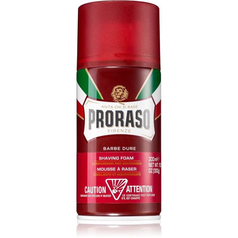 Proraso Coarse Beards pěna na holení s vyživujícím účinkem 300 ml