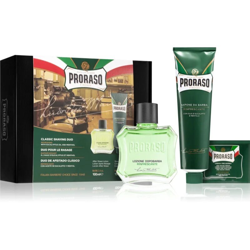 Proraso Refreshing sada na holení pro muže