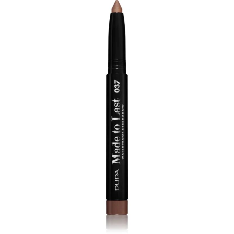 PUPA Milano Made to Last dlouhotrvající oční stíny v tužce voděodolné odstín 037 Intense Taupe 1.4 g
