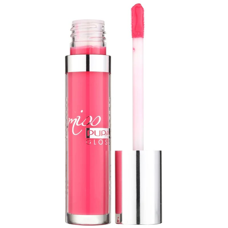 PUPA Milano Miss Pupa lesk na rty odstín 303 Extreme Fuchsia 5 ml
