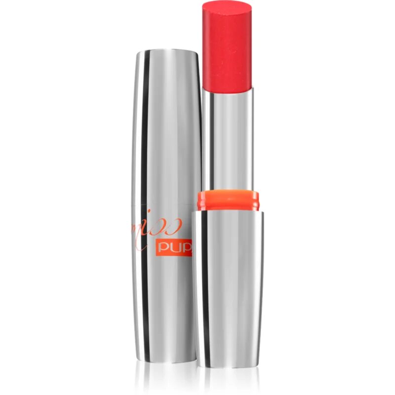 PUPA Milano Miss Pupa Ultra Shiny Lipstick hydratační lesklá rtěnka odstín 500 - Love Pearly Red 2.4 ml