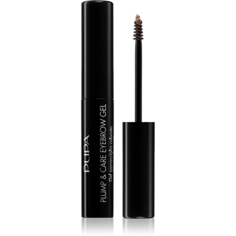 PUPA Milano Plump & Care Eyebrow Gel tónovací gel na obočí se sérem odstín 3 ml