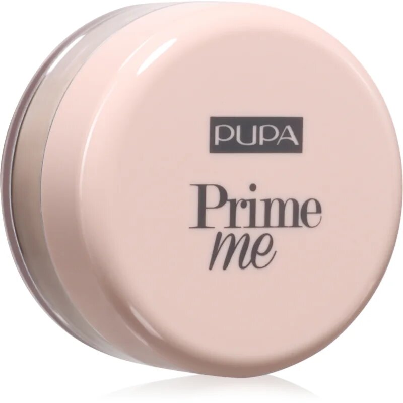 PUPA Milano Prime Me zmatňující fixační pudr odstín 001 Translucent 4.5 g