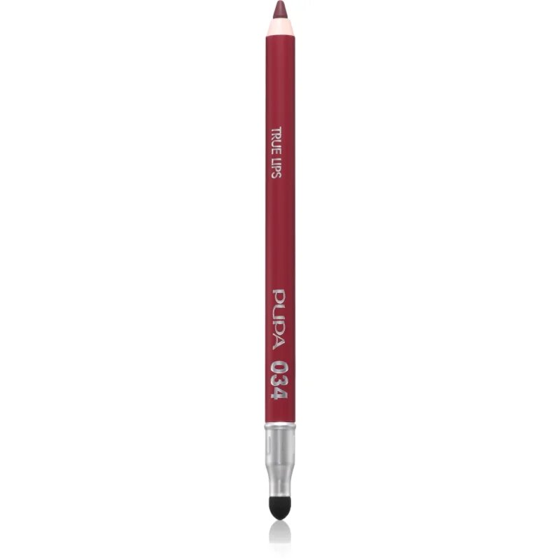 PUPA Milano True Lips konturovací tužka na rty odstín 034 Red Plum 1.2 g