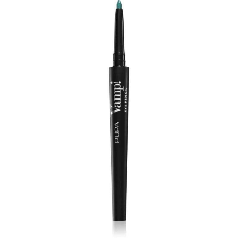 PUPA Milano Vamp! Eye Pencil voděodolná tužka na oči 2 v 1 odstín 304 Magnetic Emerald 0.35 g