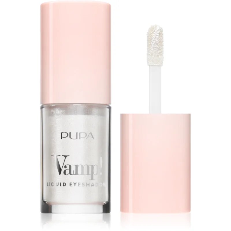 PUPA Milano Vamp! Liquid Eyeshadow tekuté oční stíny odstín 001 Snow 4 ml