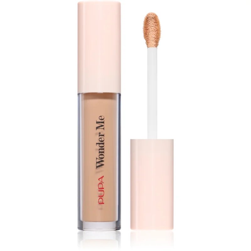 PUPA Milano Wonder Me Fatigue Eraser Concealer pečující a rozjasňující korektor proti kruhům pod očima odstín 040 Intense Warm Beige 4.2 ml