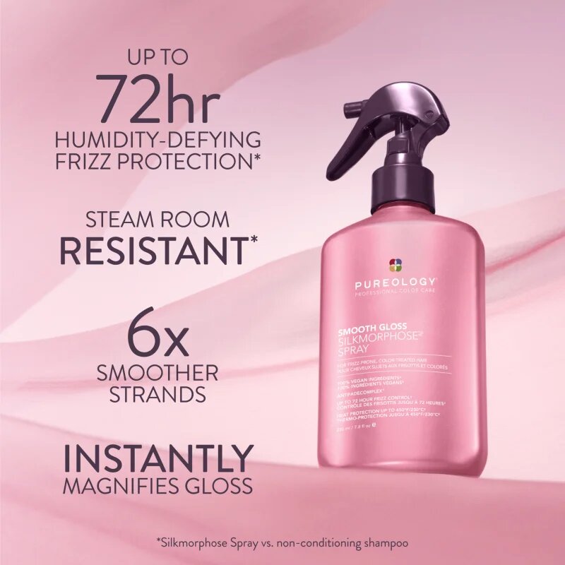 Pureology Smooth Gloss parfémovaná mlha do vlasů pro lesk a hebkost vlasů pro ženy 230 ml
