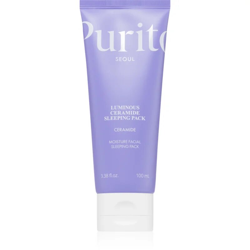 Purito Luminous Ceramide Sleeping Pack hydratační noční krém s ceramidy 100 ml