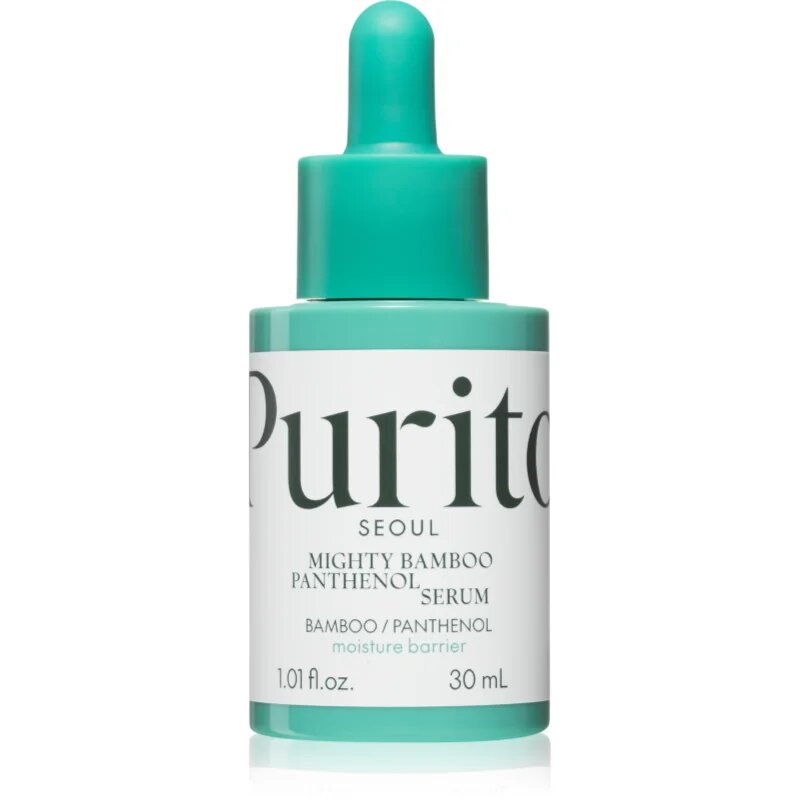 Purito Mighty Bamboo Panthenol Serum intenzivně regenerační sérum pro obnovu kožní bariéry 30 ml