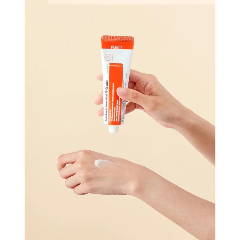 Purito Sea Buckthorn Vital 70 hydratační a zjemňující krém s rakytníkem 50 ml