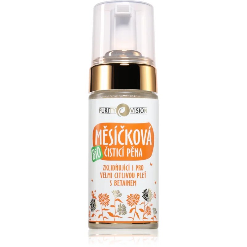 Purity Vision BIO Mesíčková Čistící Pěna zklidňující čisticí pěna 90 ml