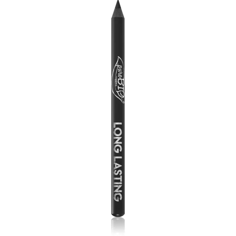 puroBIO Cosmetics Long Lasting Eyeliner dlouhotrvající tužka na oči odstín Black 13 g