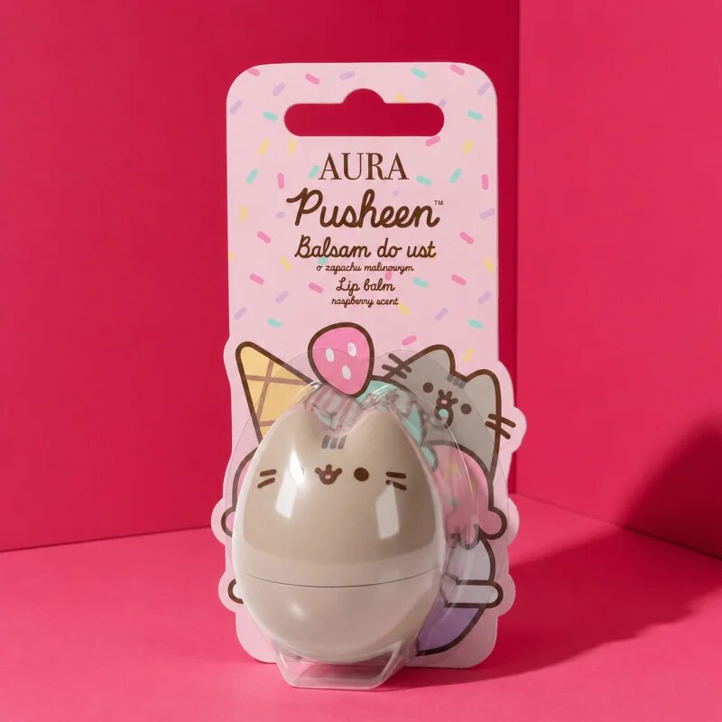 Pusheen Aura balzám na rty 6 g