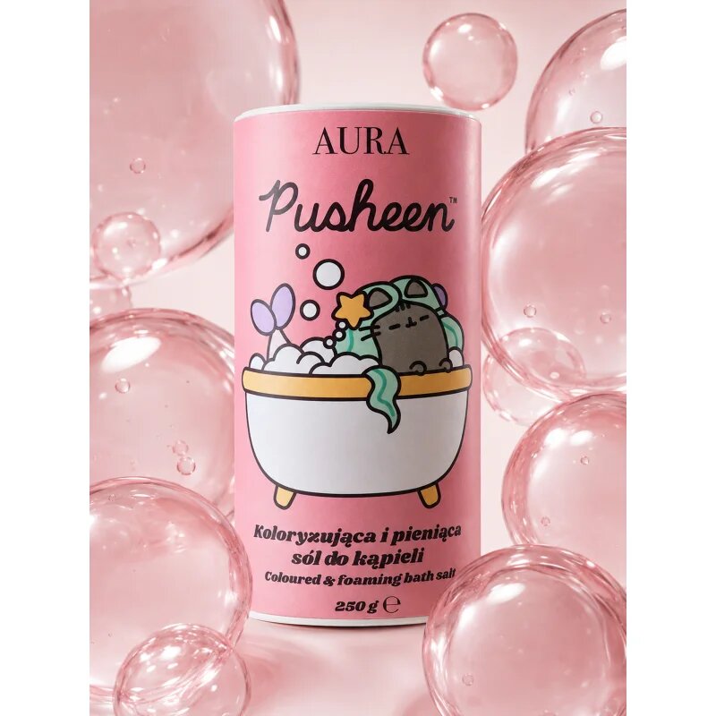 Pusheen Aura sůl do koupele 250 g