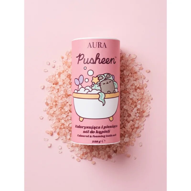 Pusheen Aura sůl do koupele 250 g
