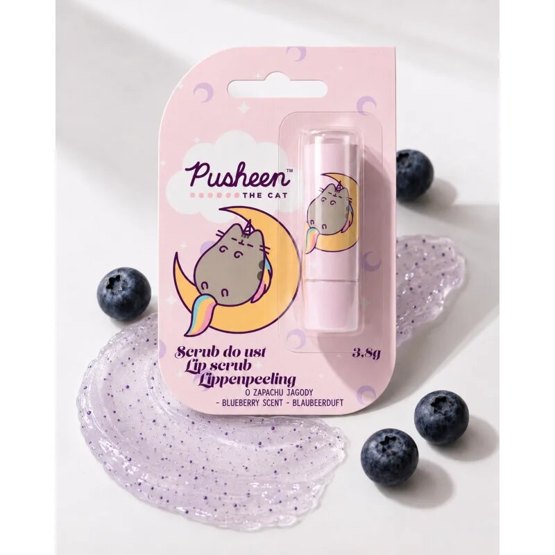 Pusheen Lipbalm balzám na rty odstín Sweet Blueberry 3.8 g