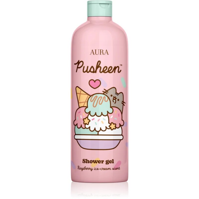 Pusheen Raspberry Ice-Cream sprchový gel 500 ml
