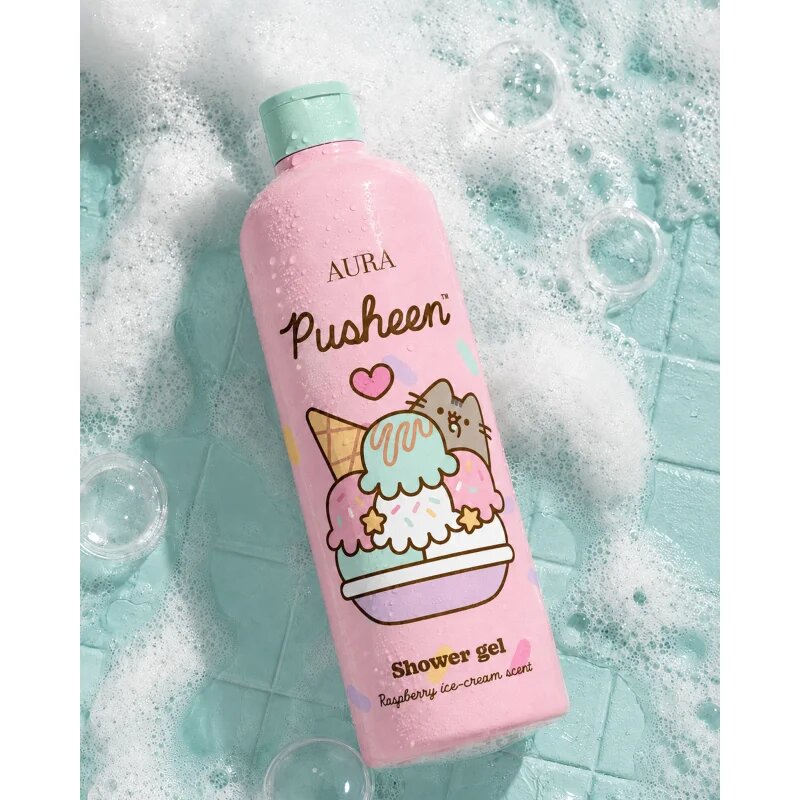 Pusheen Raspberry Ice-Cream sprchový gel 500 ml
