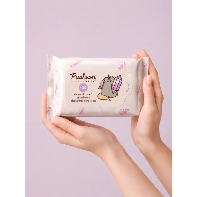 Pusheen Wet wipes vlhčené ubrousky pro děti 30 ks