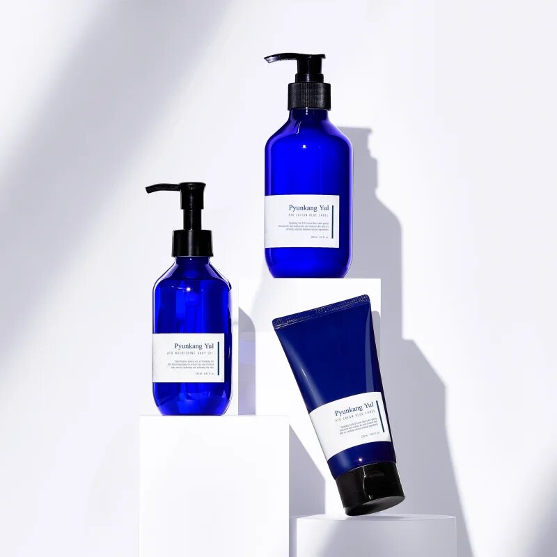 Pyunkang Yul ATO Blue Label zklidňující krém pro suchou a podrážděnou pokožku 120 ml