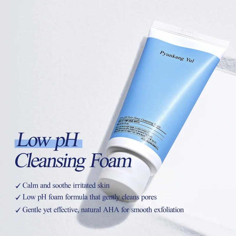 Pyunkang Yul Deep Cleansing Low pH hloubkově čisticí pěna pro citlivou a suchou pleť 100 ml