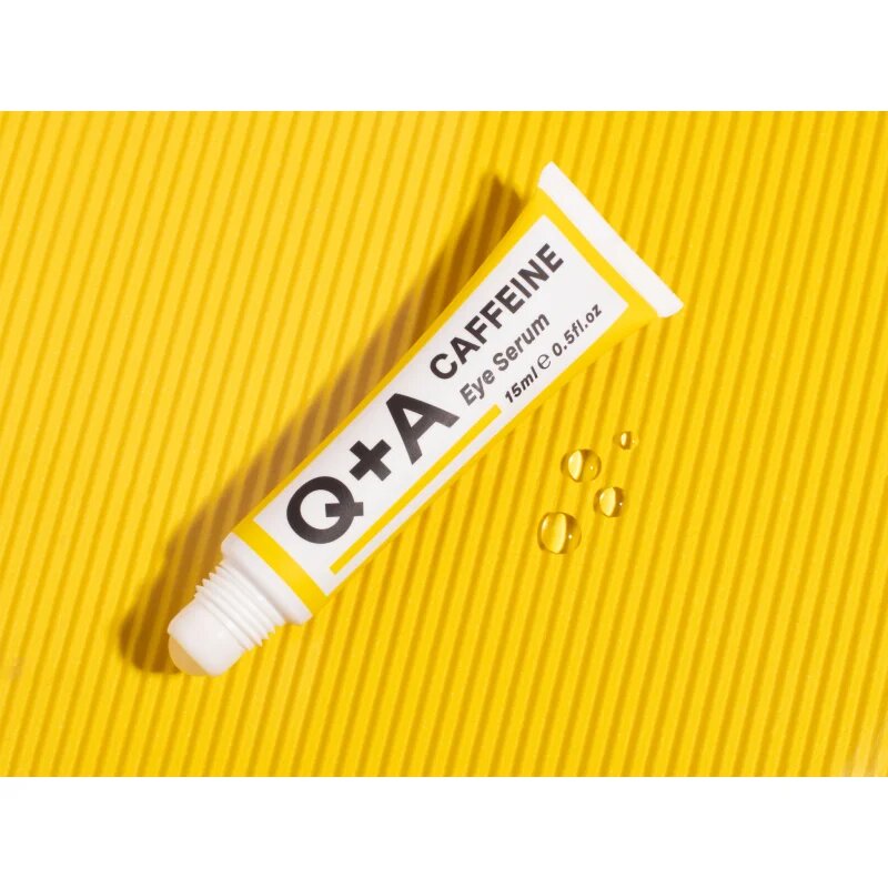 Q+A Caffeine rozjasňující oční sérum s kofeinem 15 ml