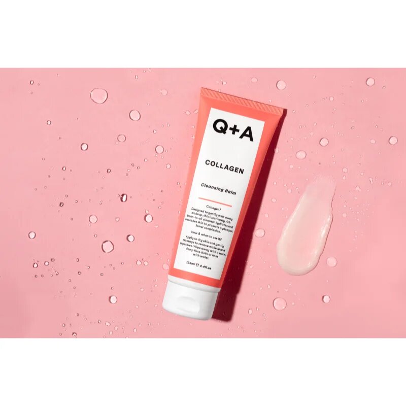 Q+A Collagen odličovací a čisticí balzám s vyživujícím účinkem 125 ml