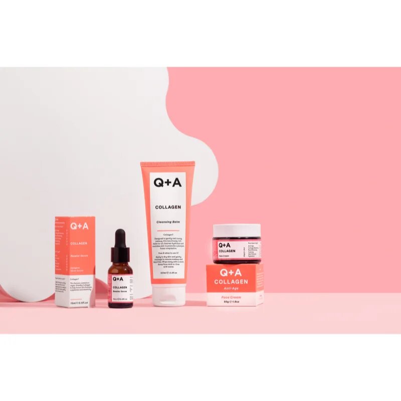 Q+A Collagen odličovací a čisticí balzám s vyživujícím účinkem 125 ml
