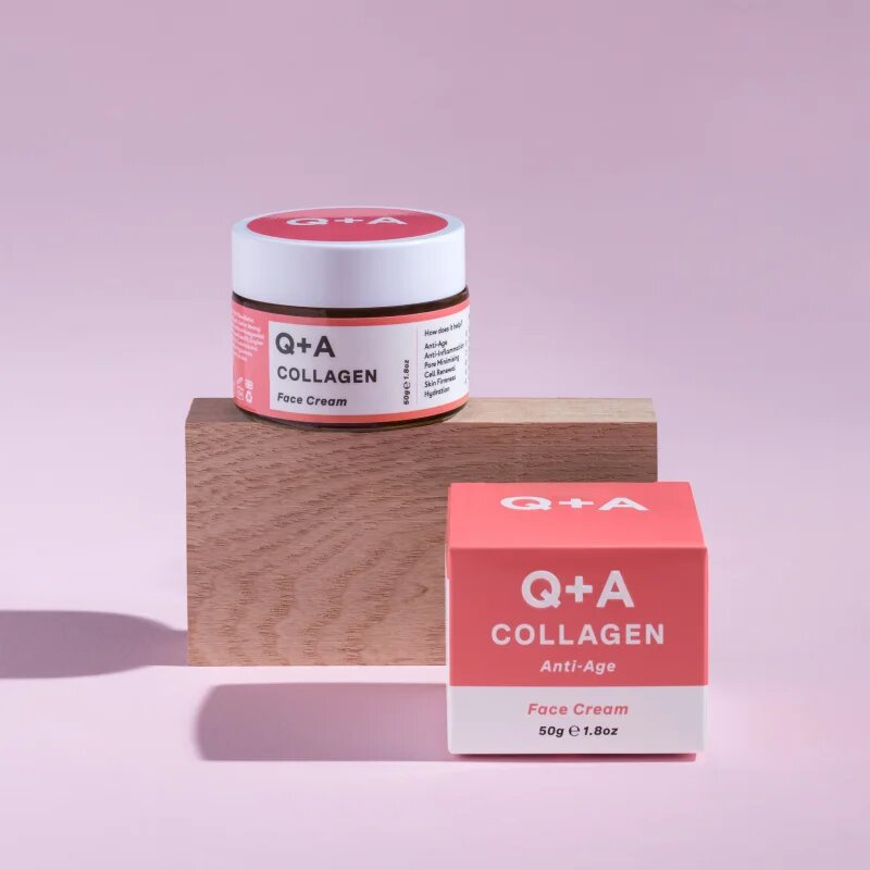Q+A Collagen omlazující pleťový krém 50 g