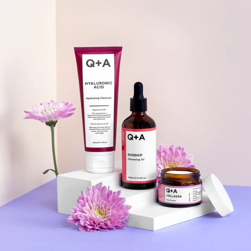 Q+A Collagen omlazující pleťový krém 50 g