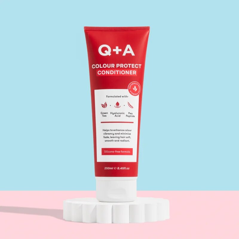 Q+A Colour Protect hydratační kondicionér na ochranu barvy bez silikonů 250 ml