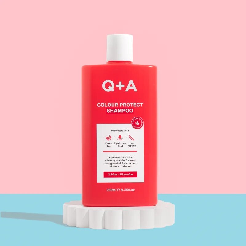 Q+A Colour Protect šampon pro ochranu barvených vlasů 250 ml