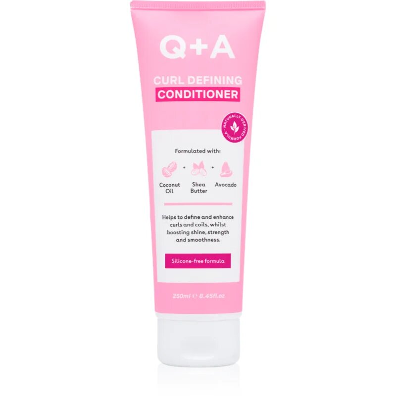 Q+A Curl Defining hydratační kondicionér pro vlnité a kudrnaté vlasy 250 ml