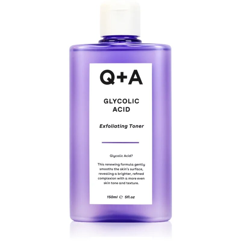 Q+A Glycolic Acid exfoliační čisticí tonikum s kyselinou glykolovou 150 ml