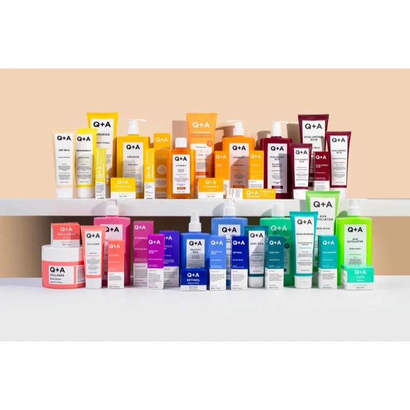 Q+A Glycolic Acid exfoliační čisticí tonikum s kyselinou glykolovou 150 ml