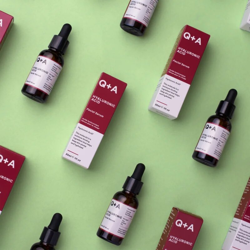 Q+A Hyaluronic Acid hydratační pleťové sérum s kyselinou hyaluronovou 30 ml