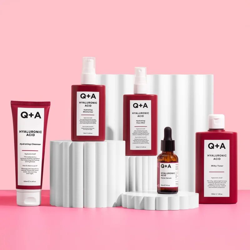 Q+A Hyaluronic Acid lehký hydratační krém na obličej 75 ml