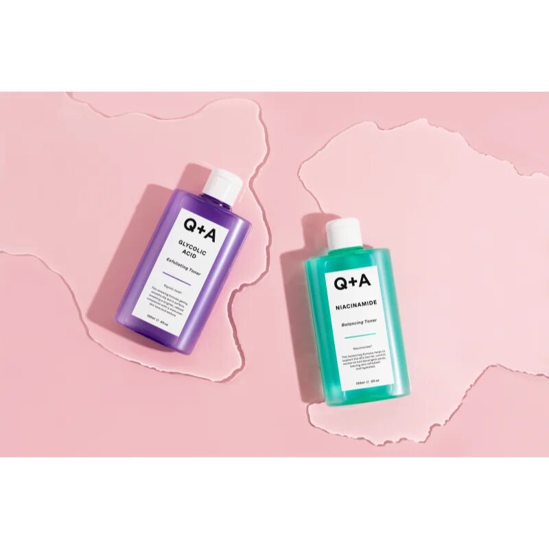 Q+A Niacinamide normalizační tonikum k redukci kožního mazu 150 ml