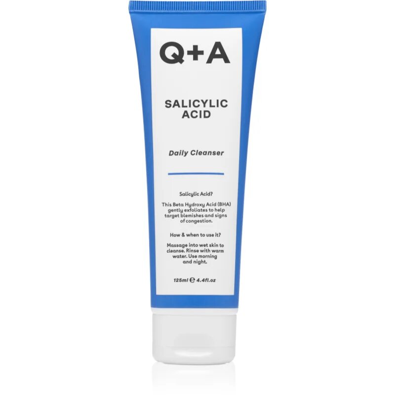 Q+A Salicylic Acid exfoliační čisticí gel pro každodenní použití 125 ml